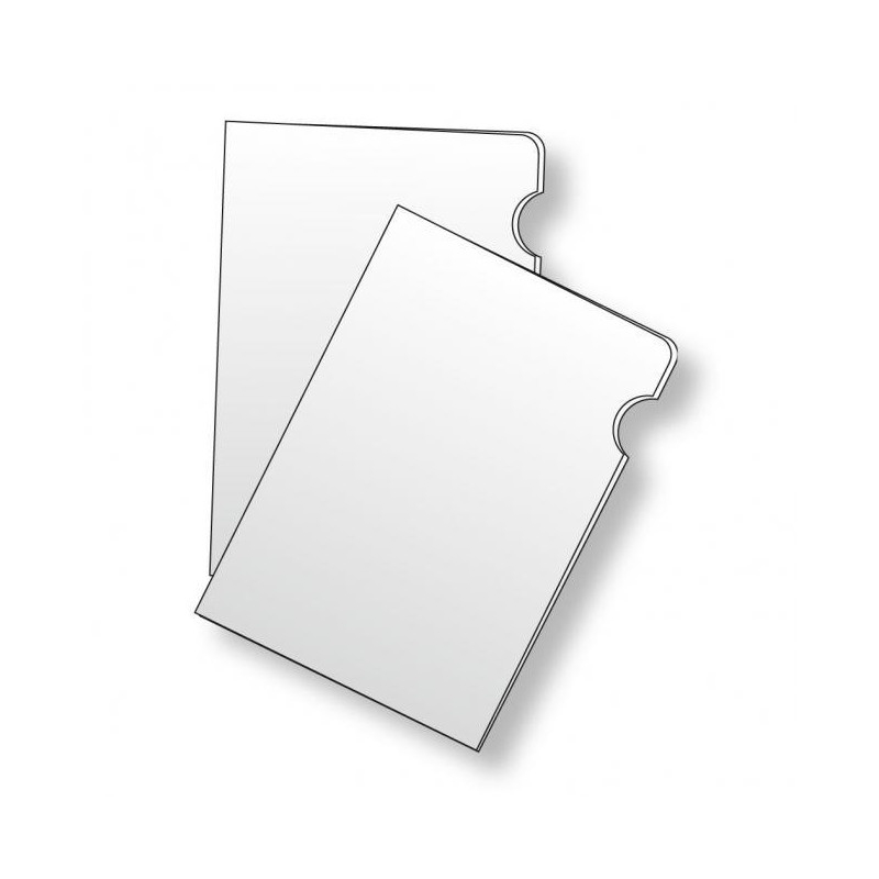 Obal L na dokumenty Karton PP Glasklar 140mic 10ks