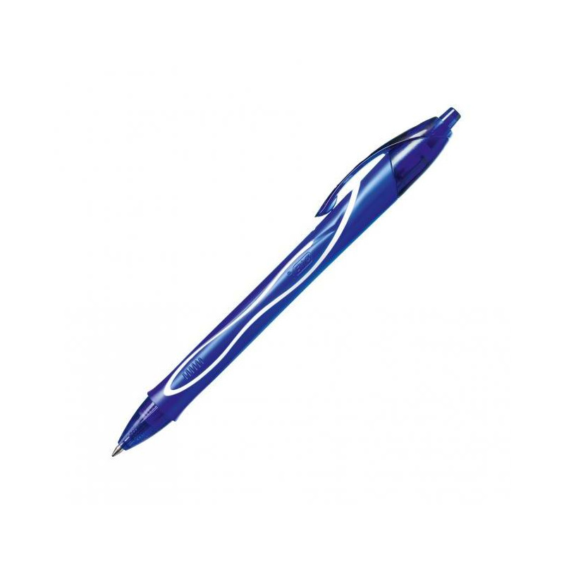 Gélové pero Bic Gelocity Quick Dry modré