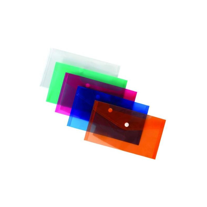 Plastový obal DL s cvočkom Karton PP číry