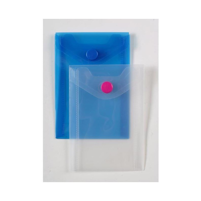 Plastový obal A7 s cvočkom Karton PP modrý