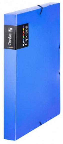 Plastový box s gumičkou Karton PP Opaline modrý