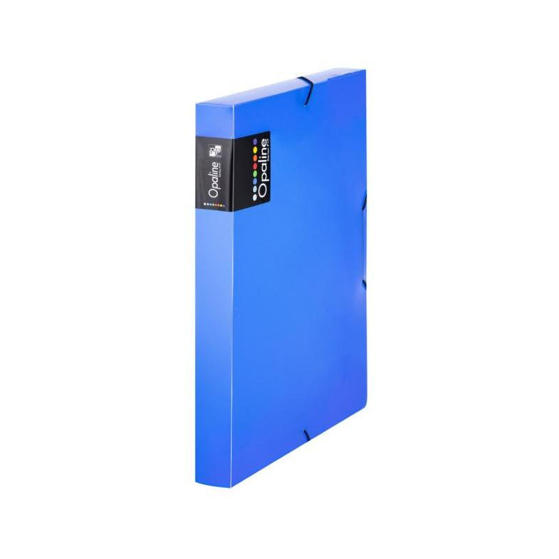 Plastový box s gumičkou Karton PP Opaline modrý