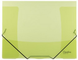 Plastový obal s gumičkou Karton PP Opaline zelený