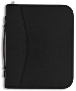 Konferenčná mapa A4 KARTON PP ATLANTA čierna