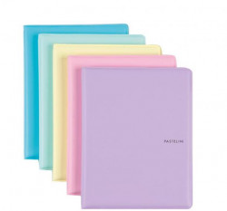 Obal na doklady Karton PP Pastelini mix farieb