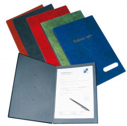 Podpisová kniha plastová 14 KARTON PP čierna