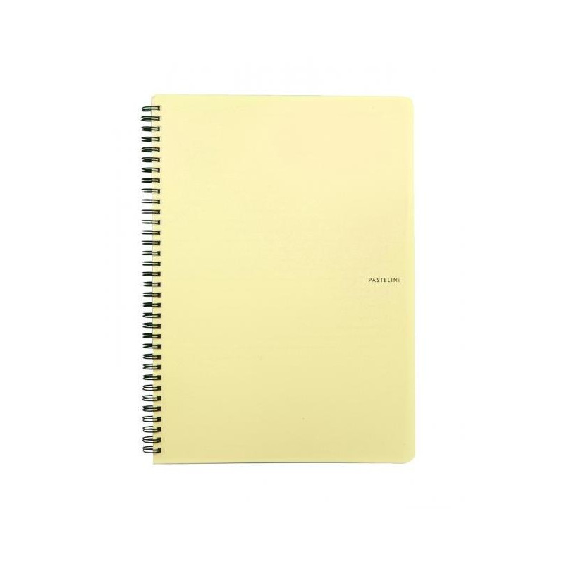 Poznámkový blok A4 Karton PP Pastelini žltý