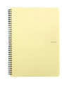 Poznámkový blok A4 Karton PP Pastelini žltý