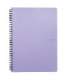 Poznámkový blok A4 Karton PP Pastelini fialový