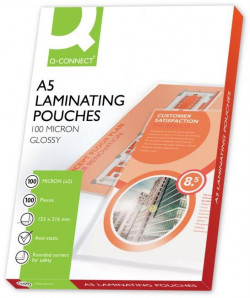 Laminovacie fólie Q-Connect 154x216 /A5/100mic.