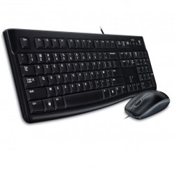 Klávesnica Logitech MK 120, USB, SK/CZ + optická myš