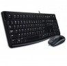 Klávesnica Logitech MK 120, USB, SK/CZ + optická myš