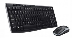 Bezdrôtový set klávesnica Logitech MK 270 + myš, optický, USB, CZ/SK