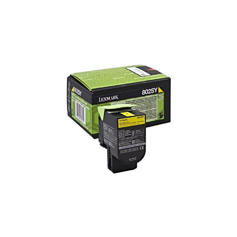 Toner Lexmark 802SY pre CX310/CX410/CX510 yellow (2.000 str.)
