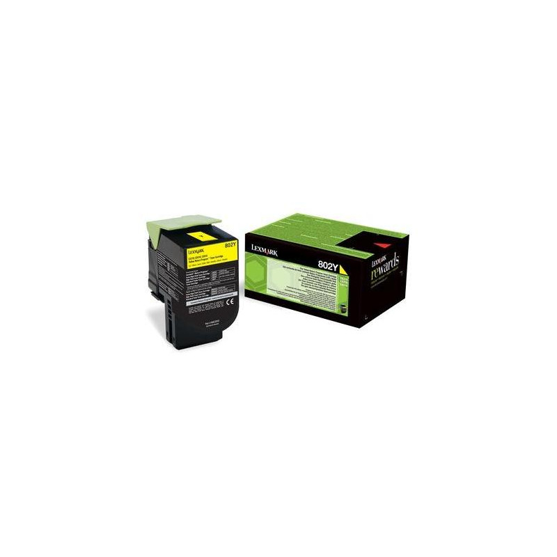 Toner Lexmark 802Y pre CX310/CX410/CX510 yellow (1.000 str.)