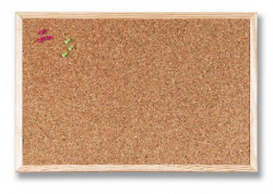 Korková nástenka 80x100 cm