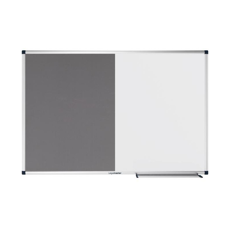 Tabuľa kombinovaná UNITE 60x90 cm, šedá