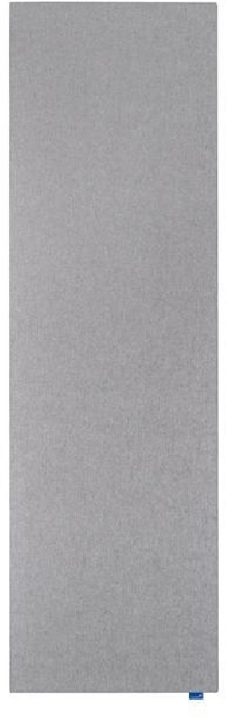 Textilná akustická napichovacia nástenka WALL-UP verikálna 200x59,5 cm tichá sivá