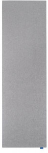 Textilná akustická napichovacia nástenka WALL-UP verikálna 200x59,5 cm tichá sivá