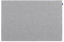 Textilná akustická napichovacia nástenka BOARD-UP 75x100 cm tichá sivá