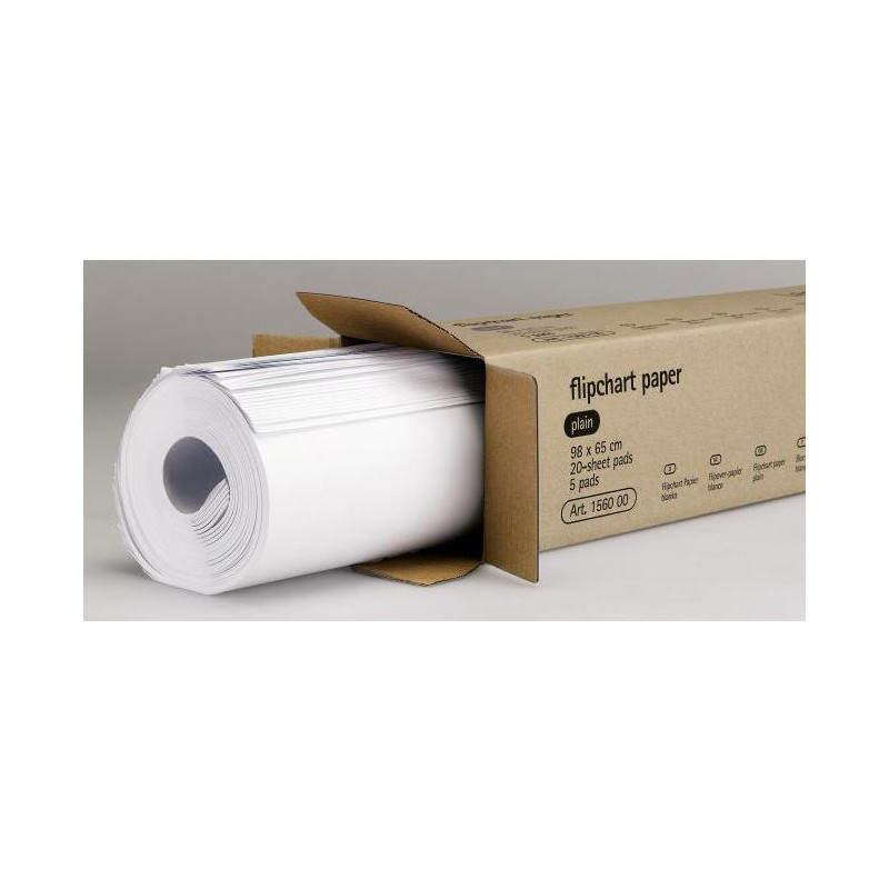 Blok papiera čistý 20 listov, 5ks