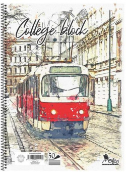 Blok College Notes A4 50 listov linajkový
