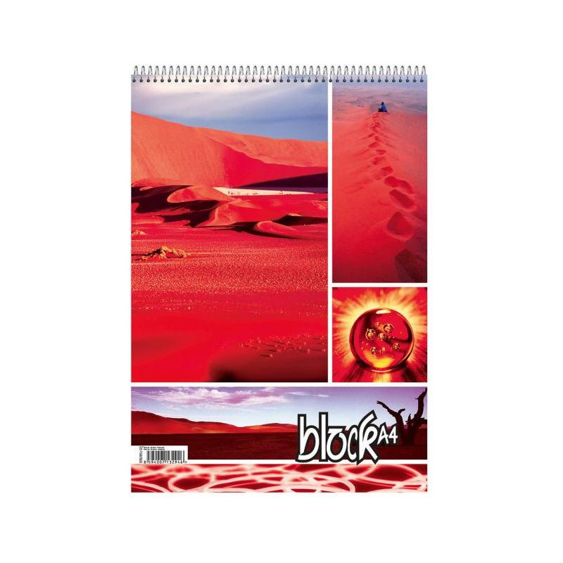 Blok poznámkový Krpa A4 50 listov linajkový horná špirála