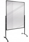 Moderačná predeľovacia tabuľa PREMIUM PLUS 150x120cm transparentná