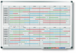 Plánovacia tabuľa PREMIUM na dlhodobé projekty 60x90 cm