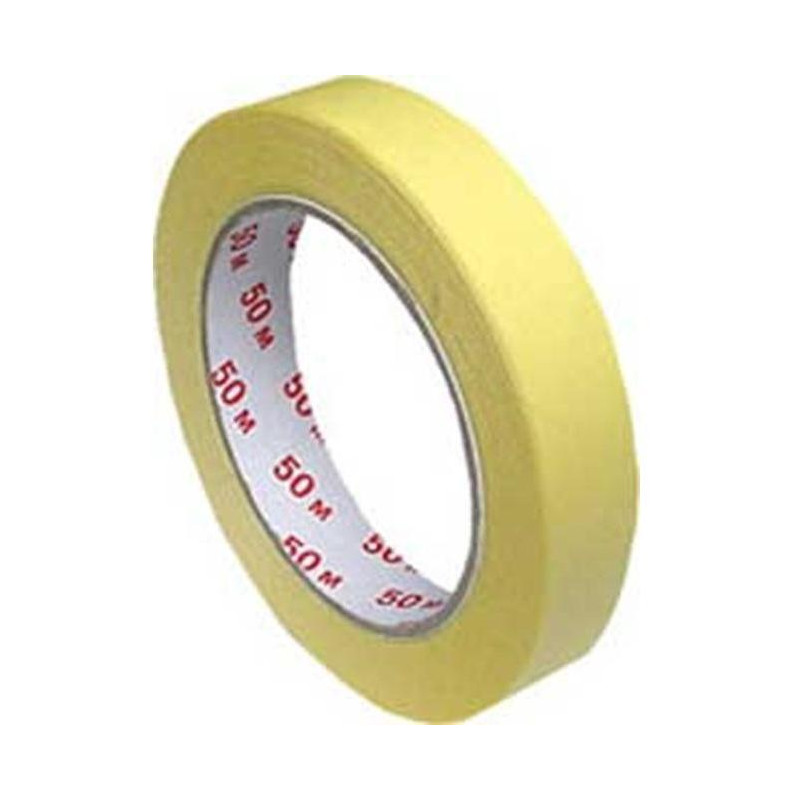 Maskovacia krepová páska 19mm x 50m žltá