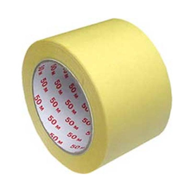 Maskovacia krepová páska 75mm x 50m žltá