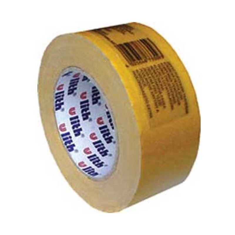 Lepiaca páska obojstranná s tkaninou 48/50 mm x 25 m