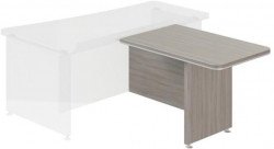 Doplnkový stôl Lenza Wels, 110×76,2×70cm, driftwood