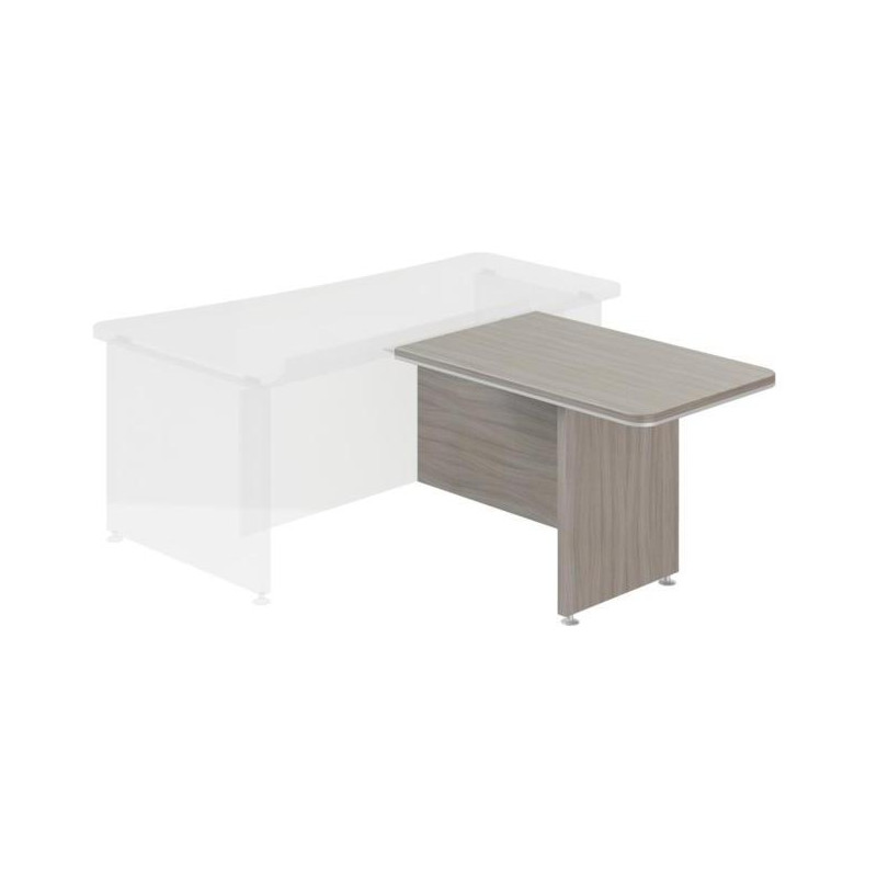 Doplnkový stôl Lenza Wels, 110×76,2×70cm, driftwood