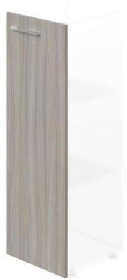 Dvere k skrini Lenza Wels, pánty vľavo, 39,6x116,2x1,8cm, driftwood