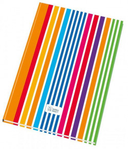 Záznamová kniha Krpa A4 100 listov linajková s registrom