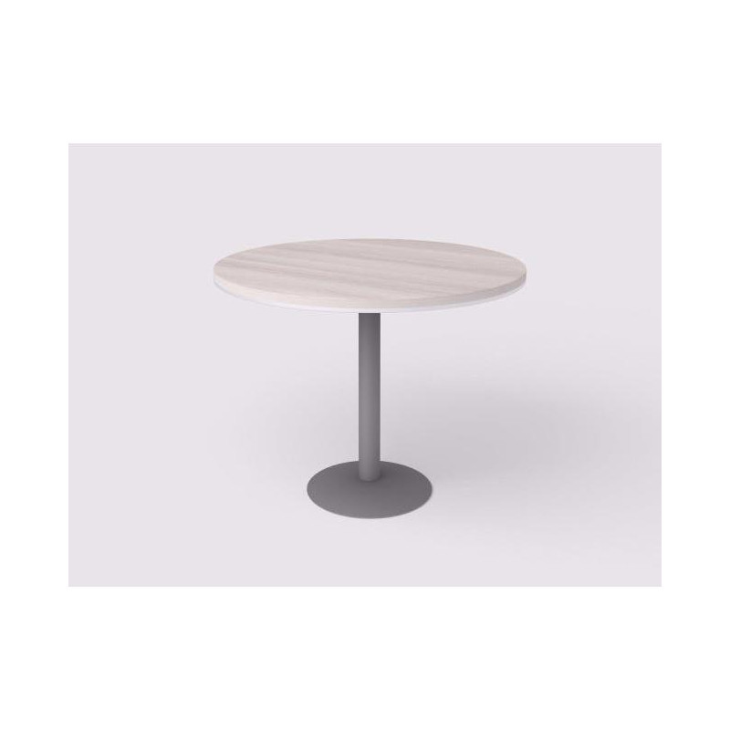 Okrúhly stôl Lenza Wels, 100x76,2cm, agát svetlý