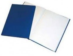 Záznamová kniha Krpa A4 100 listov linajková modrá