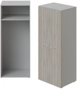 Šatníková skriňa Lenza Wels, hlboká s tyčou na vešiaky, 79,8x196,5x60,4cm, driftwood