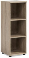 Policová skriňa BASIC, otvorená, 40x40x111,7cm, dub Sonoma