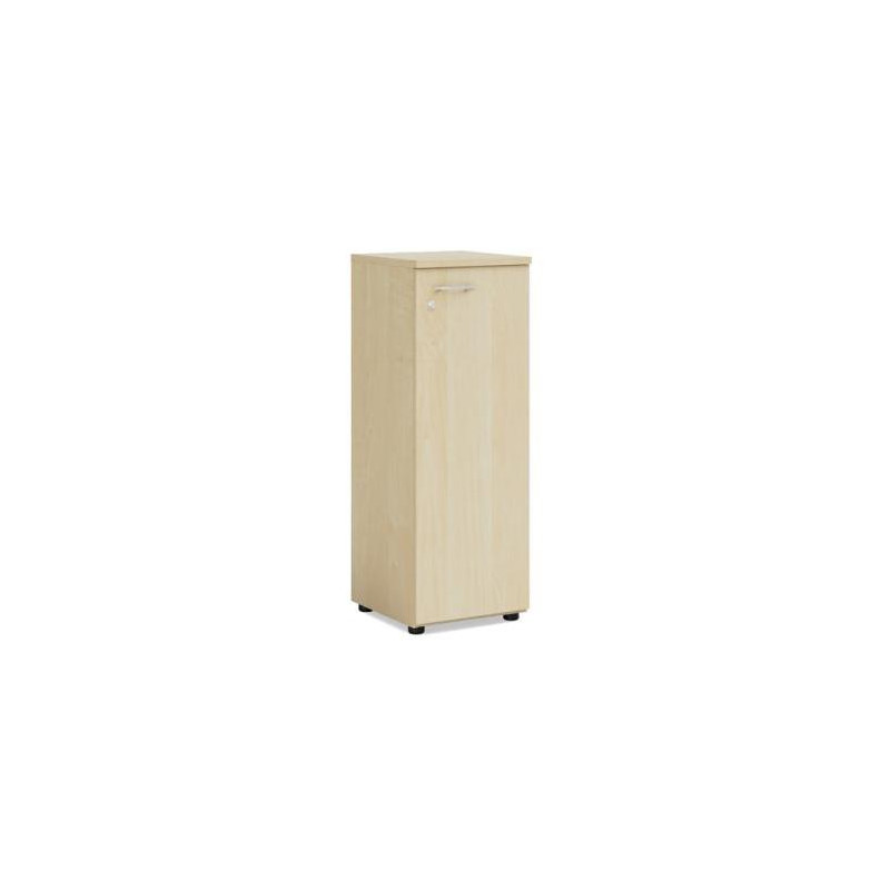 Policová skriňa BASIC, pravé dvere so zámkom, 40x40x111,7cm, breza Policová skriňa BASIC, pravé dvere so zámkom, 40x40x111,7cm, breza