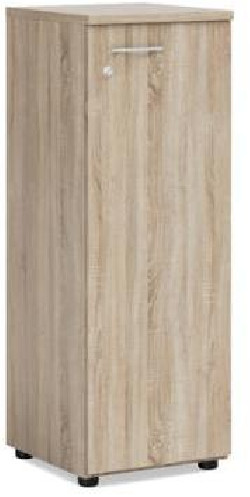 Policová skriňa BASIC, pravé dvere so zámkom, 40x40x111,7cm, dub Sonoma