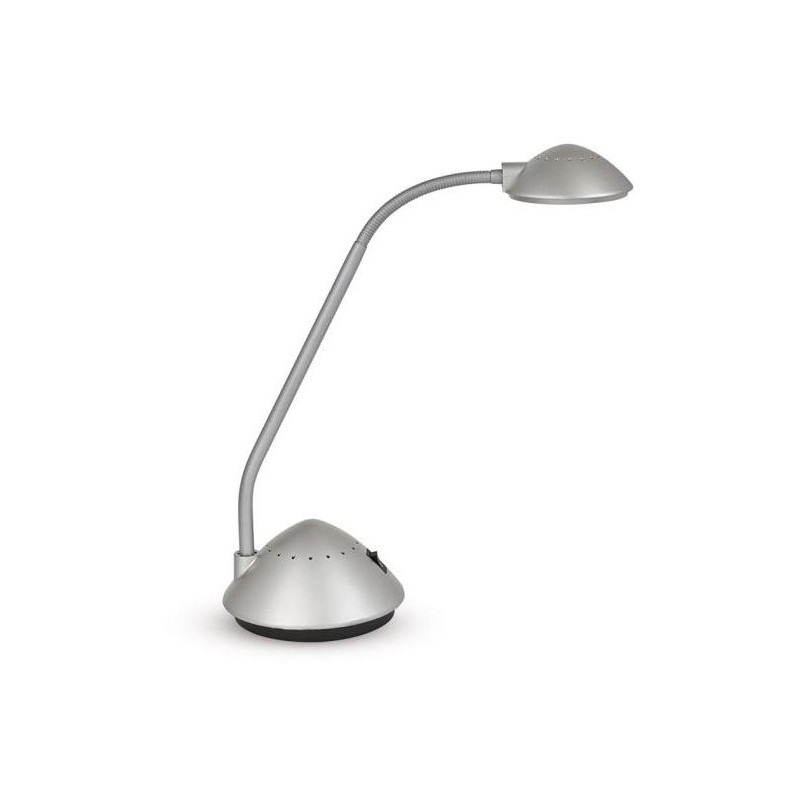 Lampa stolná MAULarc strieborná