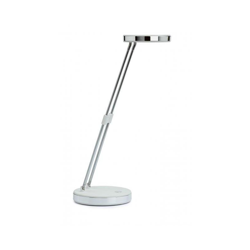 Lampa stolná LED MAUL Puck biela