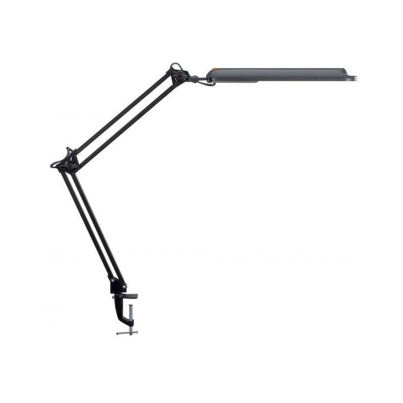 Lampa stolná LED MAUL Atlantic so svorkou čierna