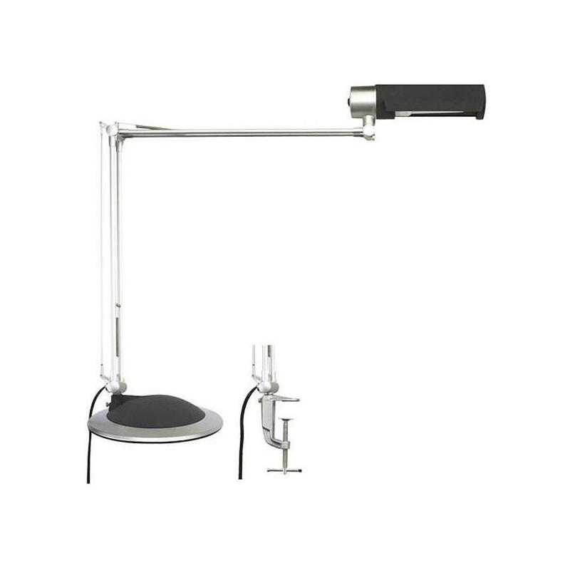 Lampa stolná MAUL Office strieborná/čierna
