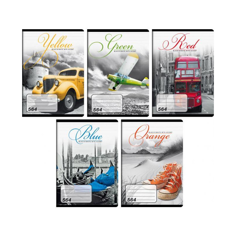 Zošit 560 A5 60 listov čistý