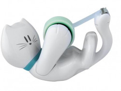 Dispenzor s páskou Scotch Kitty+1 balenie Scotch Magic, 19 mm × 8,89 m, 1 rolka