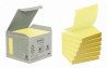 Z-Bločky Post-it recyklované, 76x76 mm, žlté