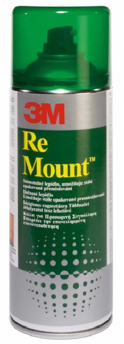 Lepidlo v spreji 3M ReMount 400ml